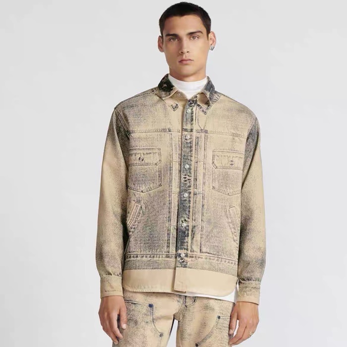 ディオールメンズキャンバスシャツc2205