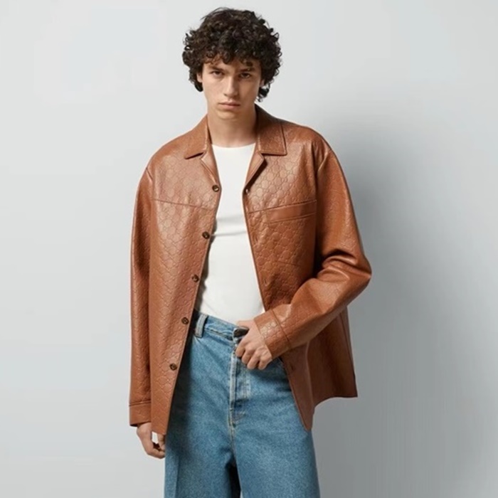 グッチメンズレザージャケットc2207