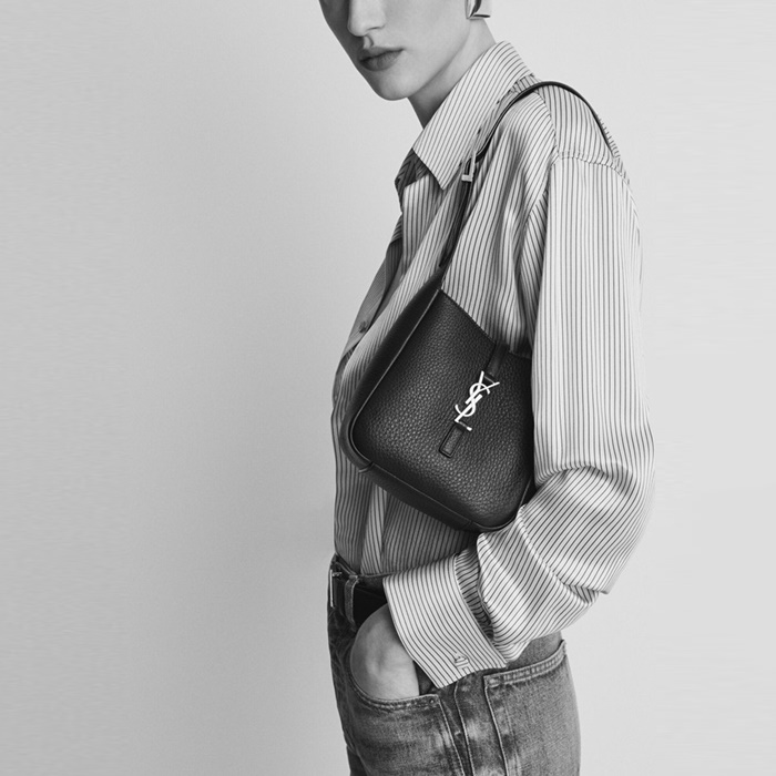 サンローランレディースミニソフトハボバッグb2456