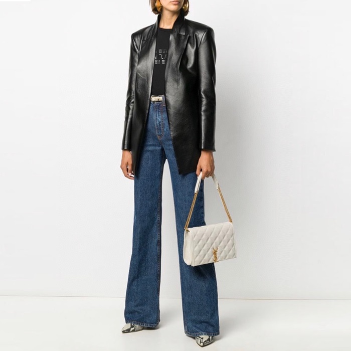 サンローランレディースキルトベッキーチェーンバッグb2520