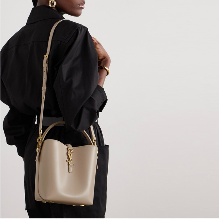 サンローランレディースE37スモールバケットバッグE37b2596