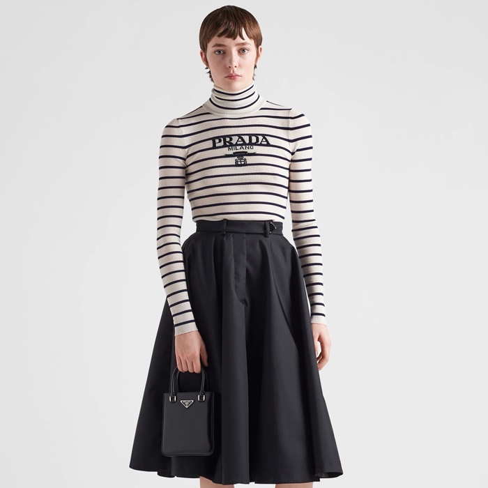 プラダレディースタートルネックニット-c2218