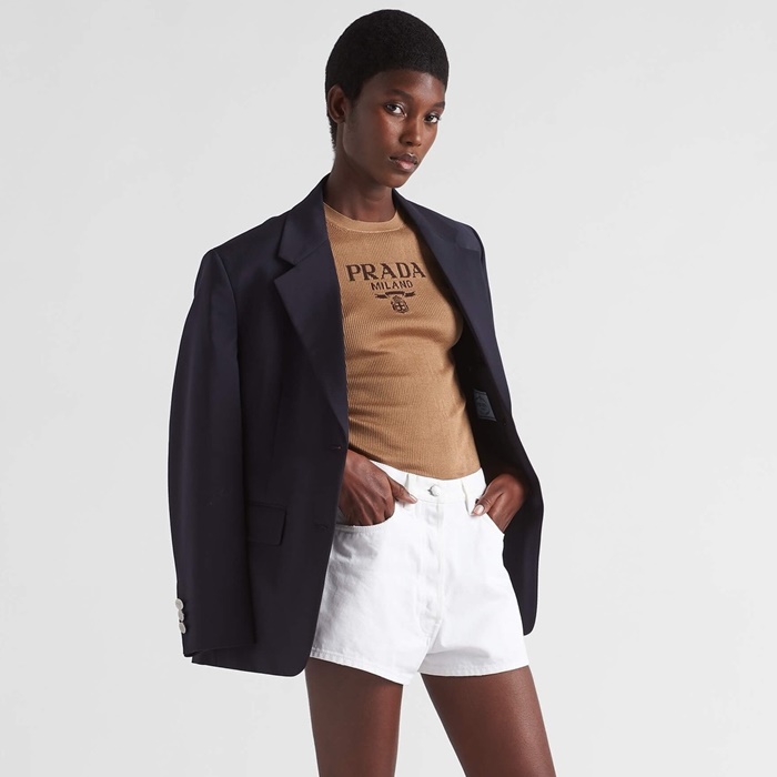 プラダレディースラウンドニットc2220