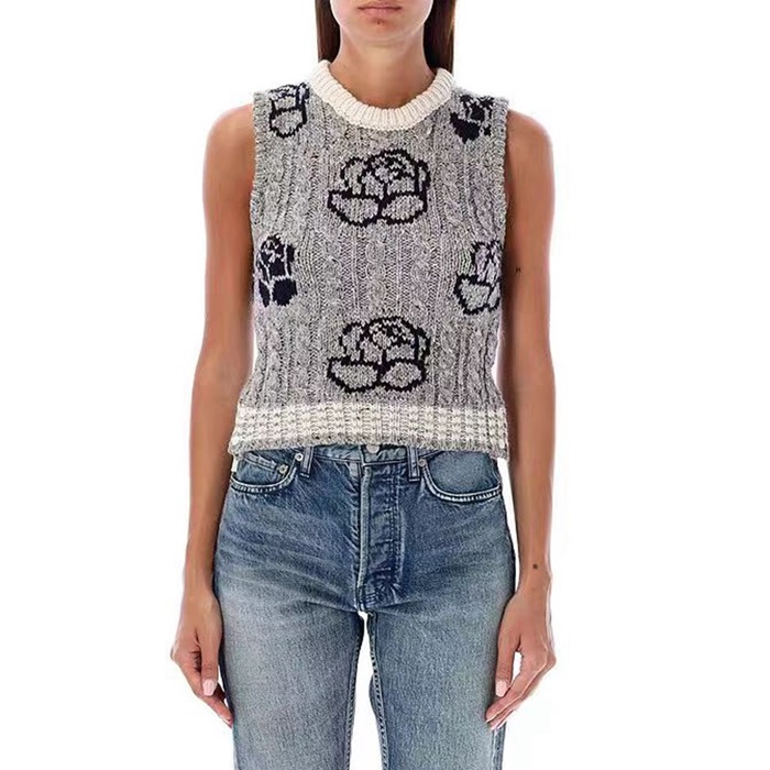 トムブラウンレディースラウンドベストc2337