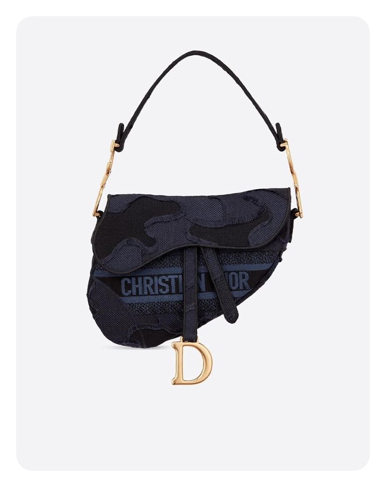 ディオールキャンバスサドルバッグi2620