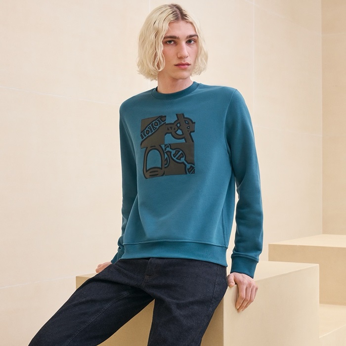 エルメスメンズラウンドスウェットシャツc2368