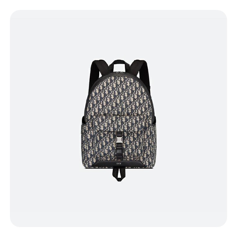 ディオールベージュ&ブラックエクスプローラーバックパックi2637