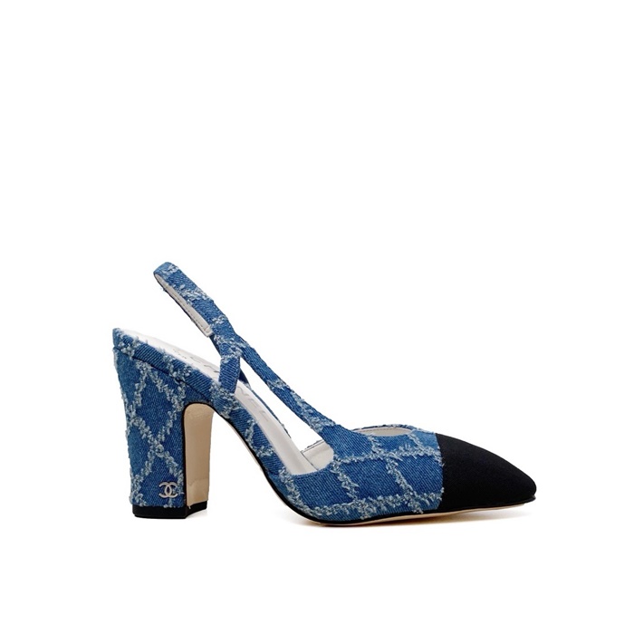 シャネルレディースハイヒールシューズスリングバッグs1434