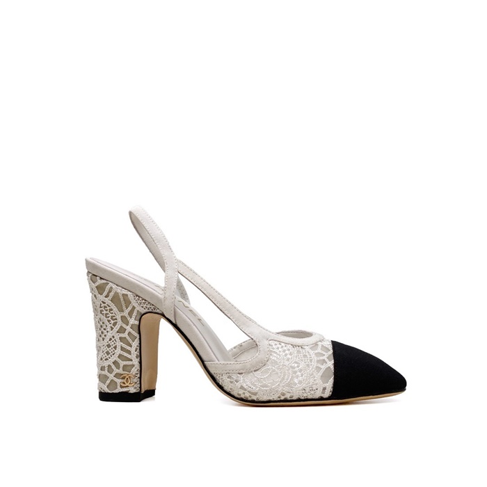 シャネルレディースハイヒールシューズスリングバッグs1443