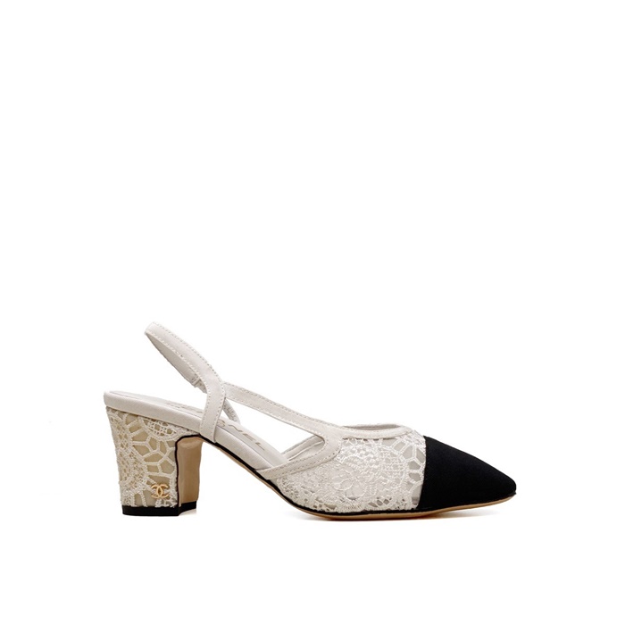 シャネルレディースミドルヒールスリングバッグs1445