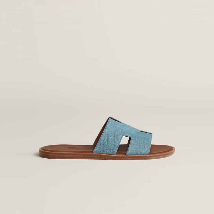 エルメスメンズイズミルカーフスキンサンダルs1489