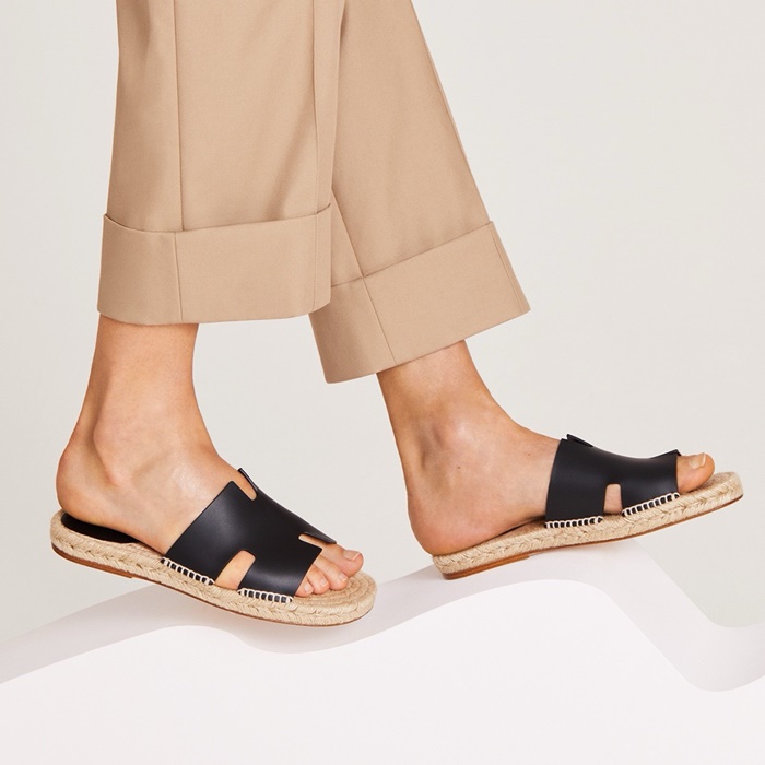 エルメスレディースアンティグアエスパドリーユs1493