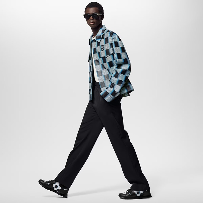 ルイヴィトンメンズランアウェイスニーカーs1458