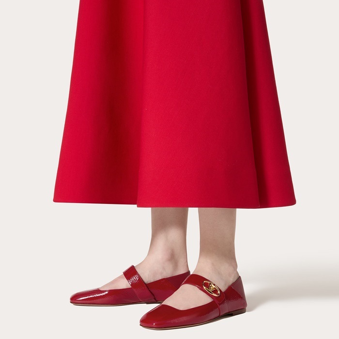 ヴァレンティノレディースロッカーフラットシューズs1477