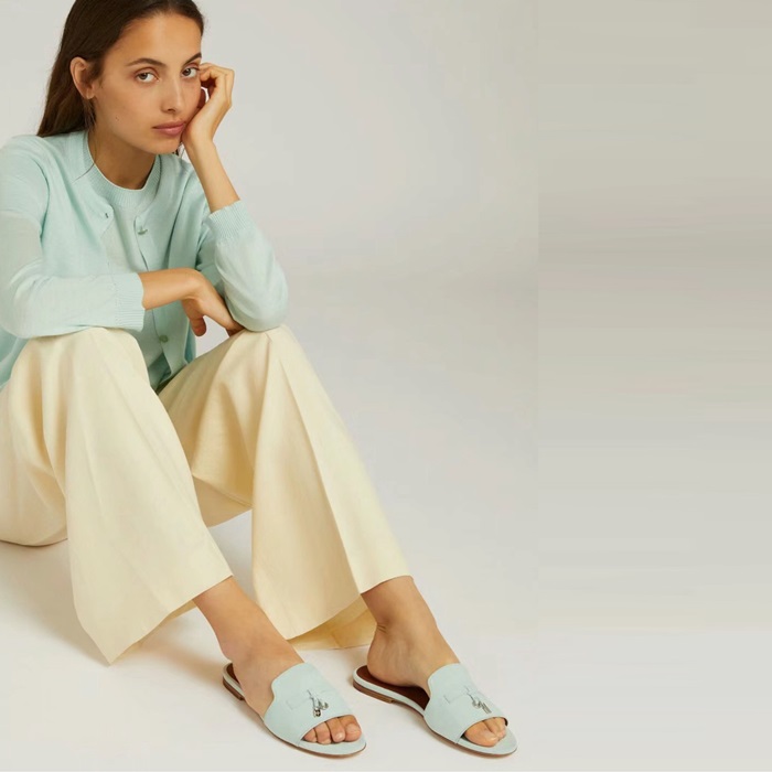 ロロピアーナレディースサマーチャームサンダルs1549