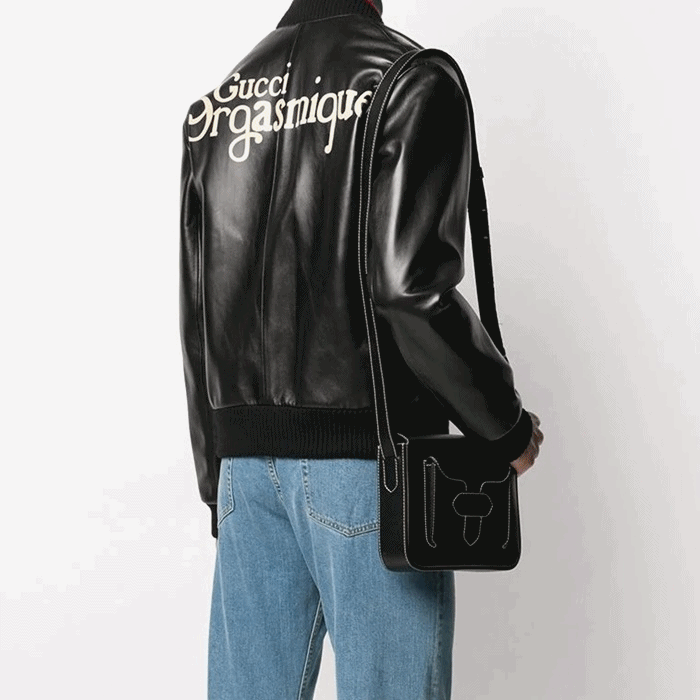 グッチメンズレザージャケットc2382