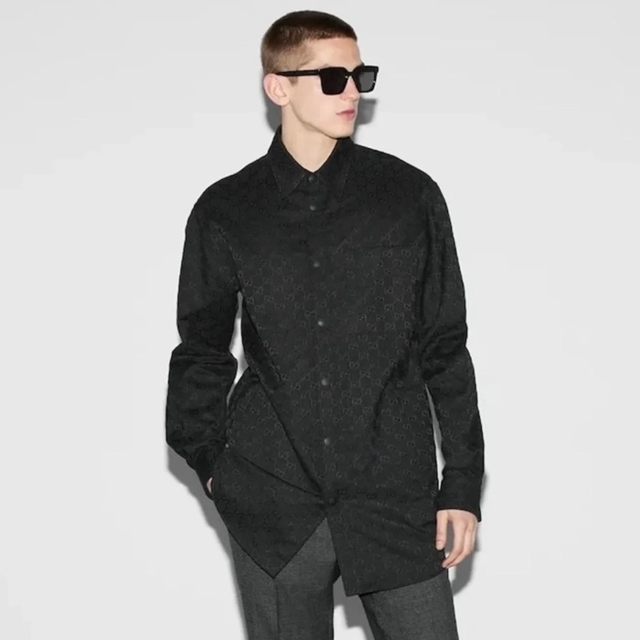 グッチメンズオフィディアシャツドレスシャツc2455