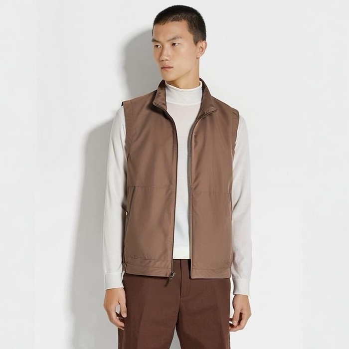 ロロピアーナメンズベーシックベストc2460