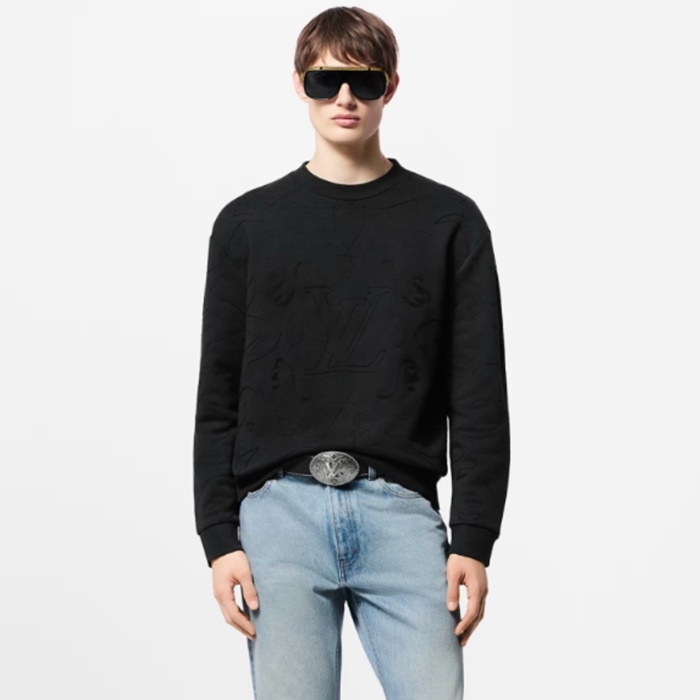 ルイヴィトンメンズラウンドスウェットシャツc2462