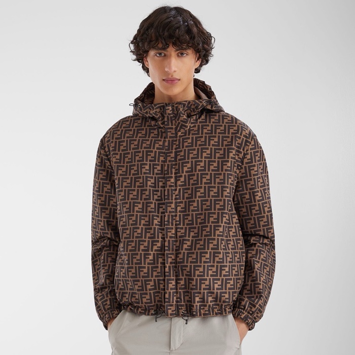 ェンディメンズ両面フードジャケットc2472