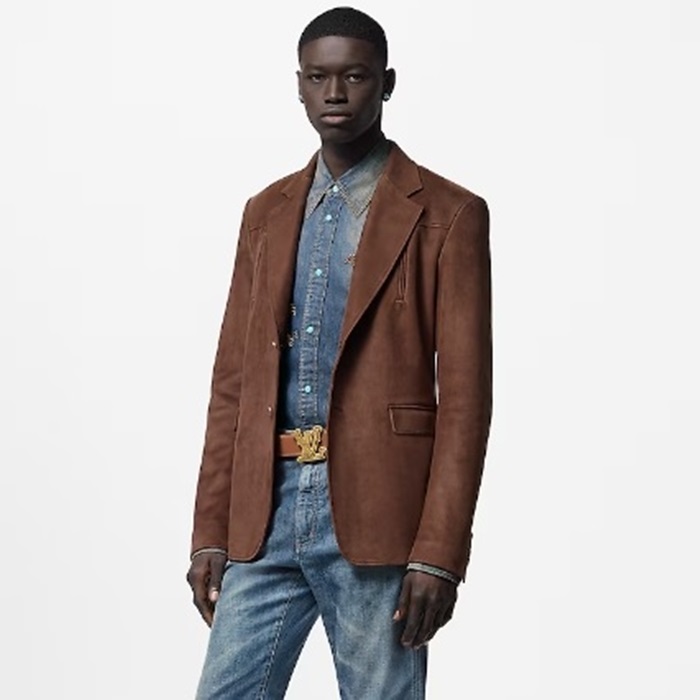 ルイヴィトンメンズレザージャケットc2505