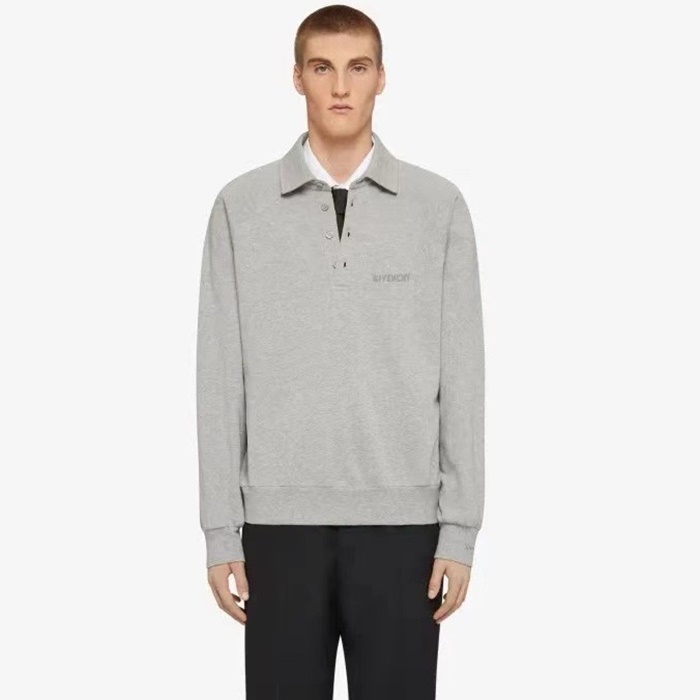 ジバンシィメンズポロ長袖Tシャツc2592