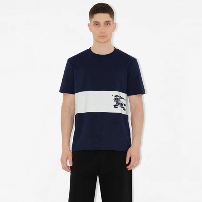 バーバリーメンズラウンド半袖Tシャツc2723