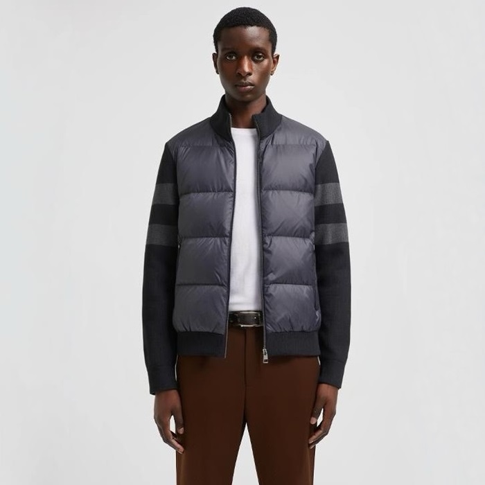 モンクレールメンズパッチダウンパディングc2727