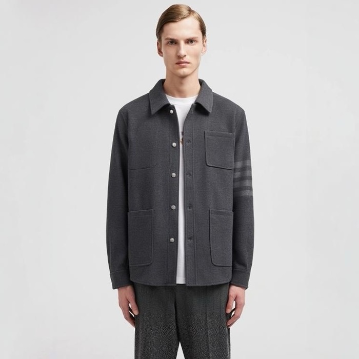 トムブラウンメンズクラシックアウターウェアc2852