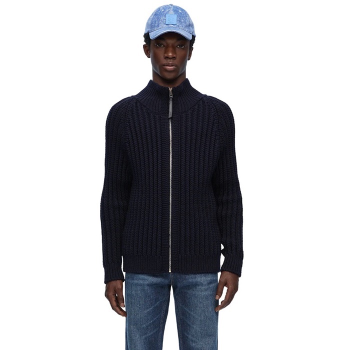 ロエベメンズジップアップセーター-c2870