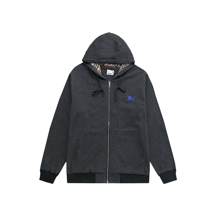 バーバリーメンズジップアップフーディ-c2892