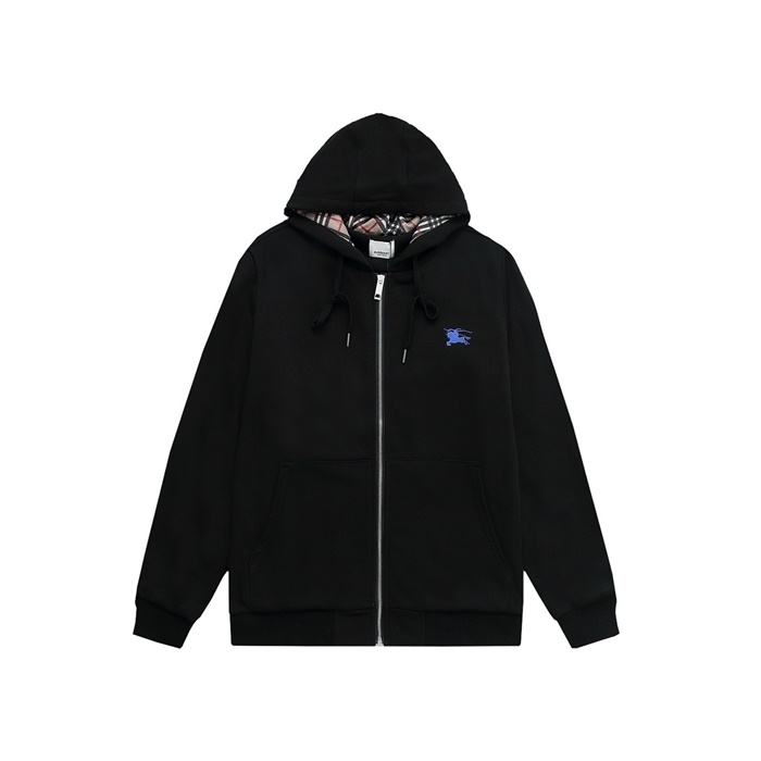 バーバリーメンズジップアップフーディ-c2893