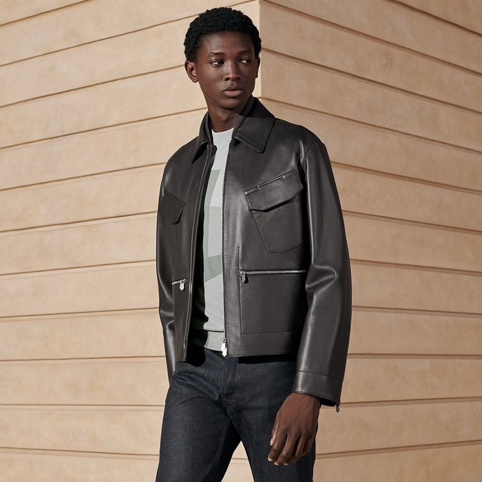 エルメスメンズレザージャケットc2894