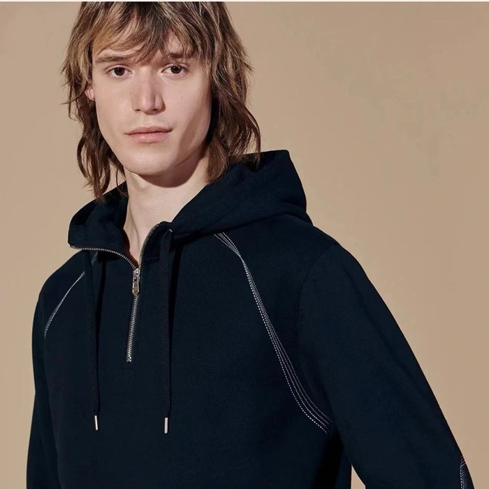 エルメスメンズジップアップフーディ-c2923