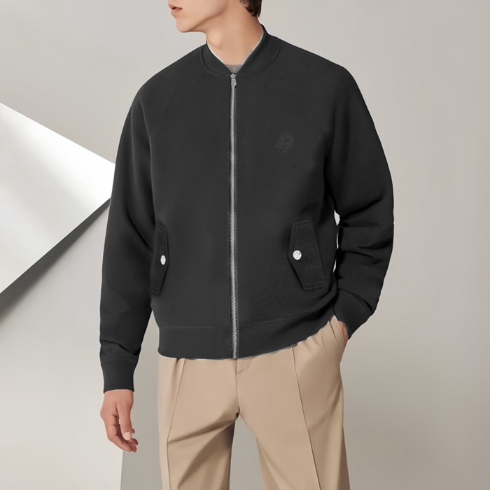 エルメスメンズグレージャケットc2952