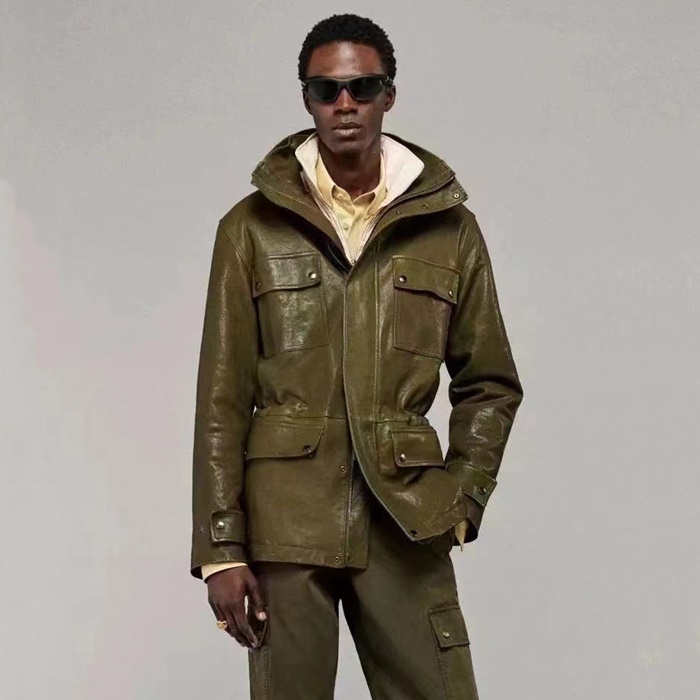 バーバリーメンズレザージャケットc2959