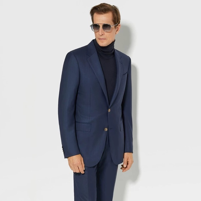 エルメネジルドゼニアメンズスーツジャケットc2978