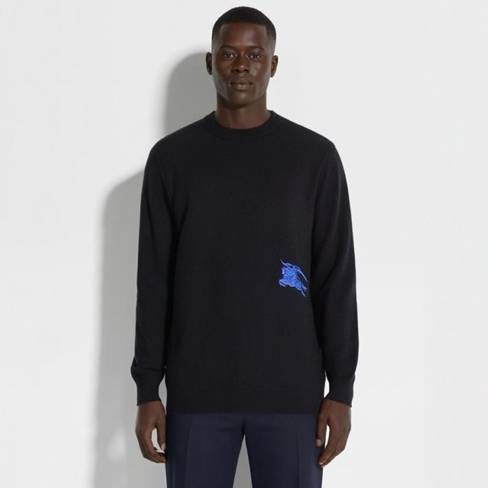 バーバリーメンズクルーネックセーターc2996