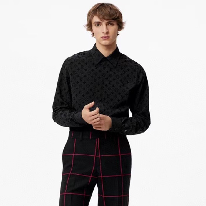 ルイヴィトンメンズモノグラムシャツc3024