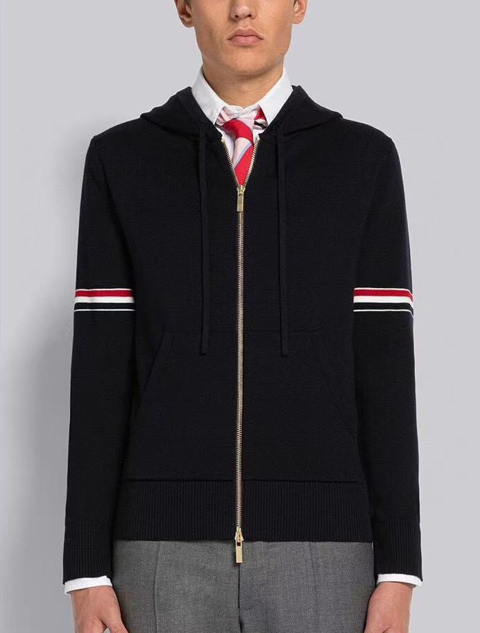 トムブラウンメンズフードニットc3032