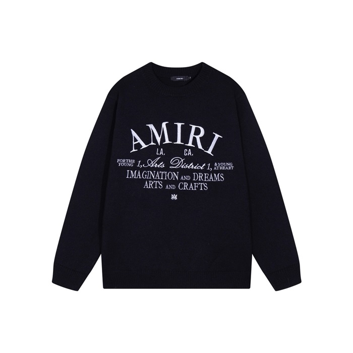 アミリメンズラウンドニットc3071