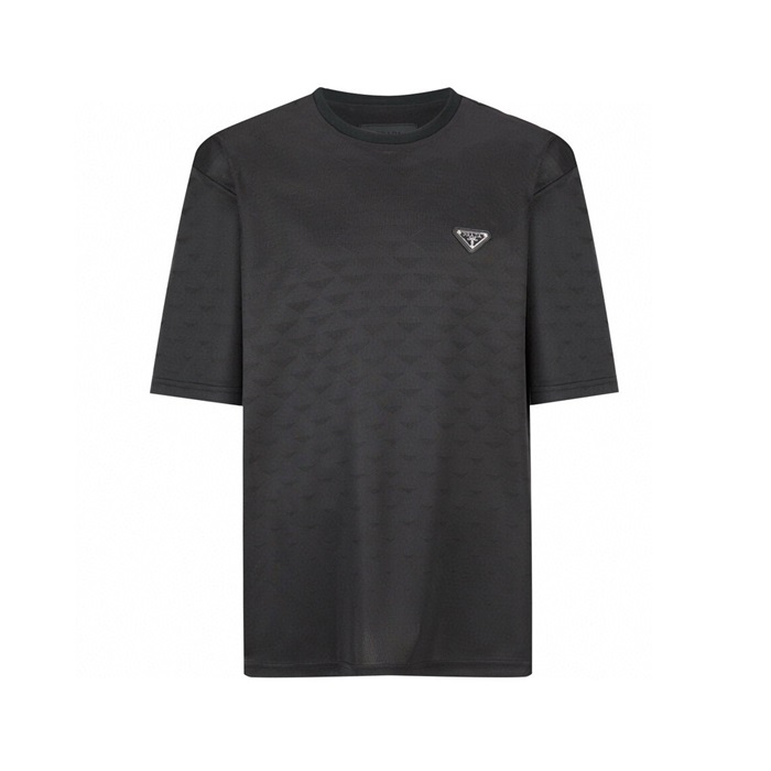 プラダメンズラウンド半袖Tシャツc3075