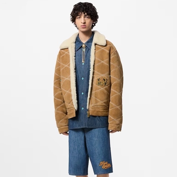 ルイヴィトンメンズレザージャケットc3111