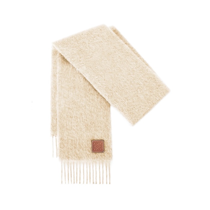 ロエベユニセックスベーシックマフラー-c2376