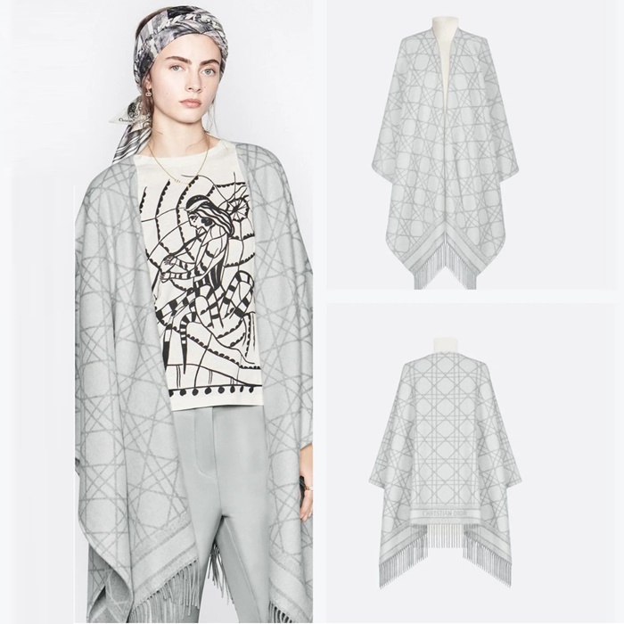 ディオールレディース両面マフラーc2422