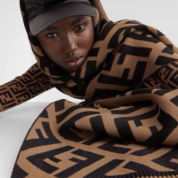 ェンディレディースマフラーc2429