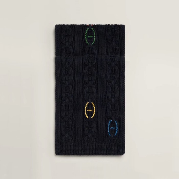 エルメスメンズベーシックマフラーc2432