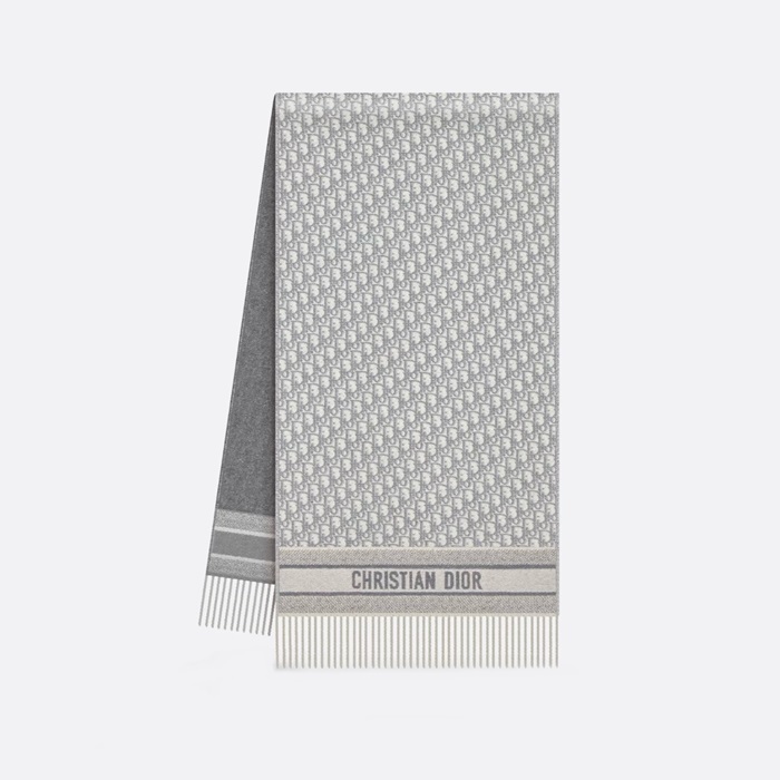 ディオールレディースオブリークマフラーc2434