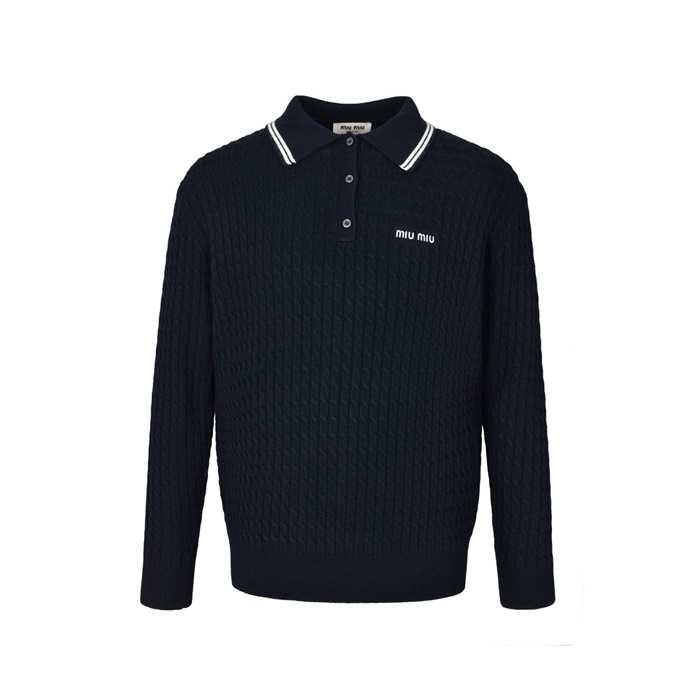 ミュウミュウメンズポロニットc3246