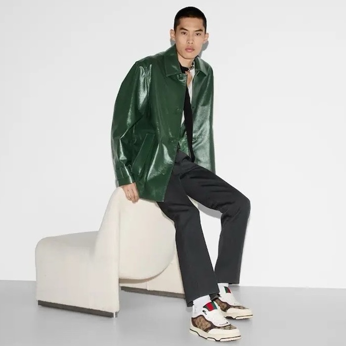 グッチユニセックスリウェブスニーカー-s1607